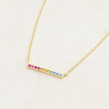 Pansexual Line Necklace