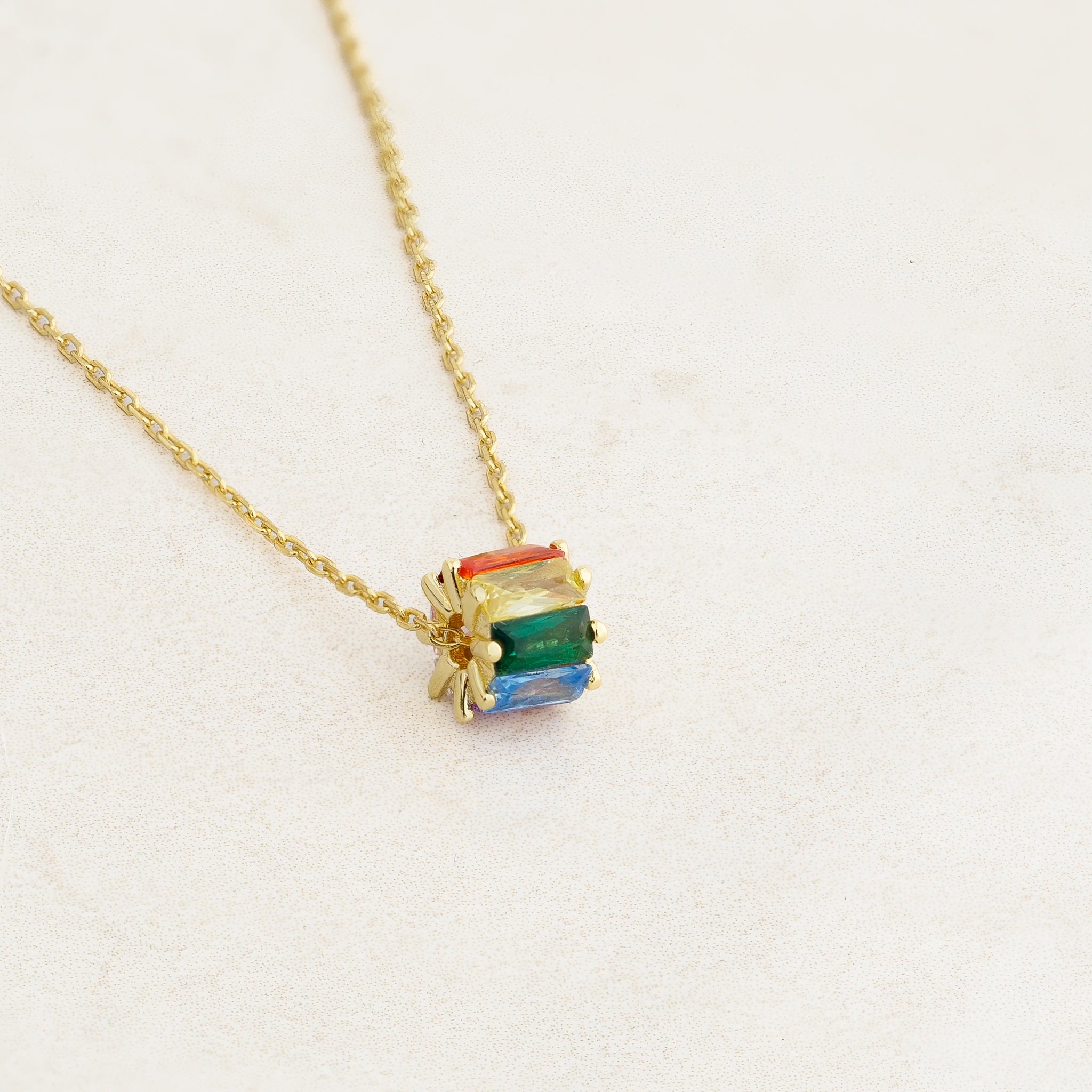 Rainbow Pride Revolve Necklace