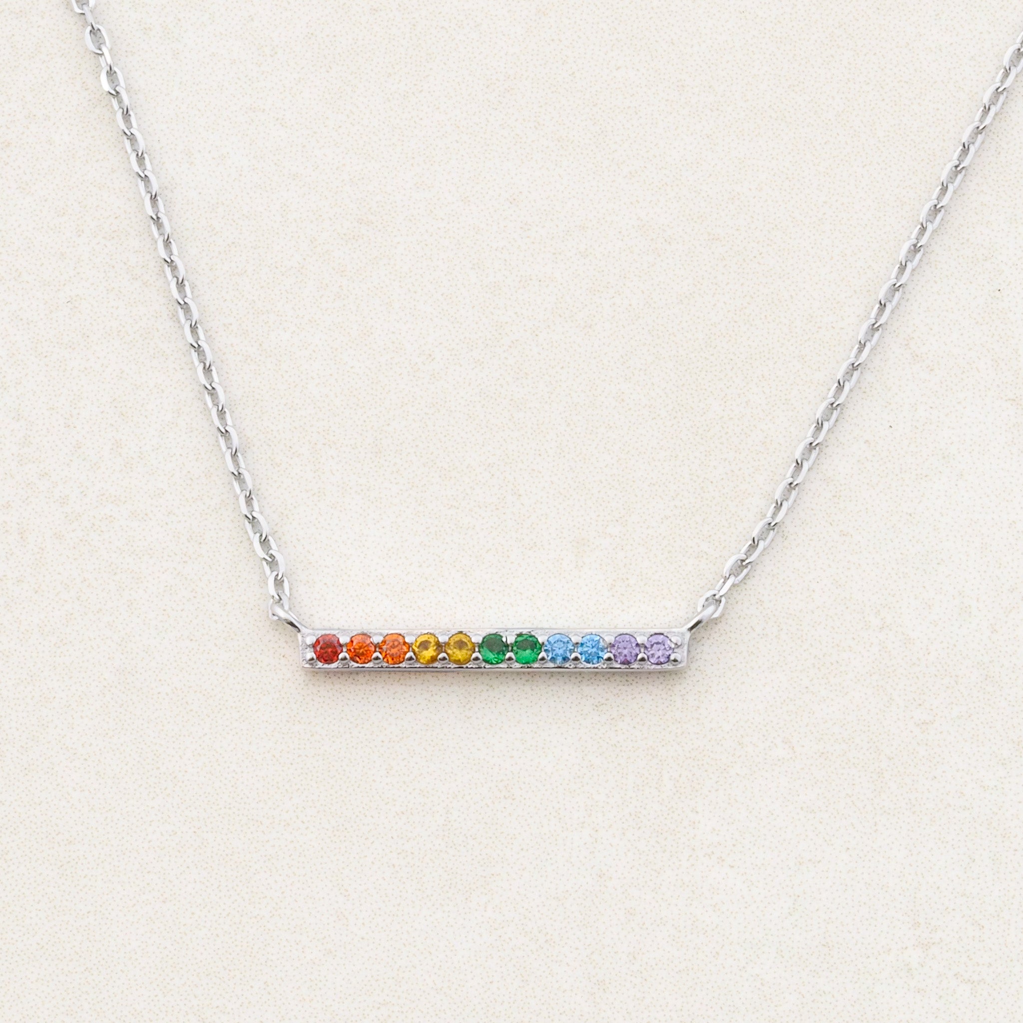 rainbow pride flag jewellery as part of rainbow pride jewellery collection