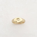 pridaura signet ring as part of pride jewellery collection wide